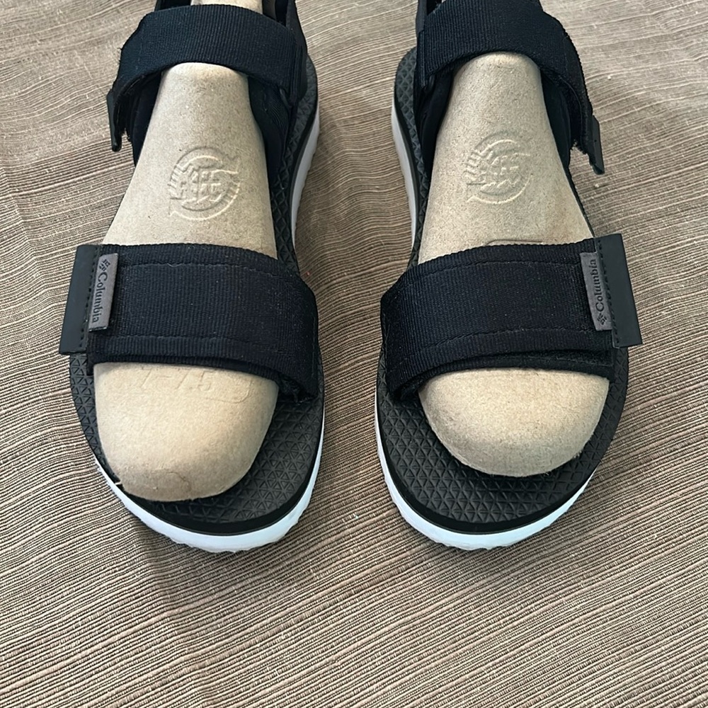 Columbia Black Sandals